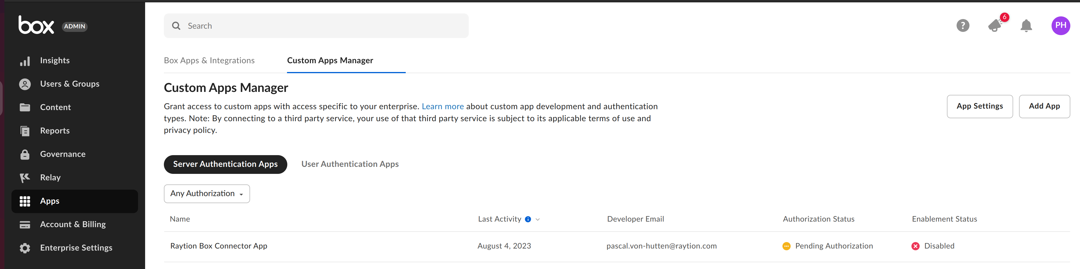 box 13 waiting approval