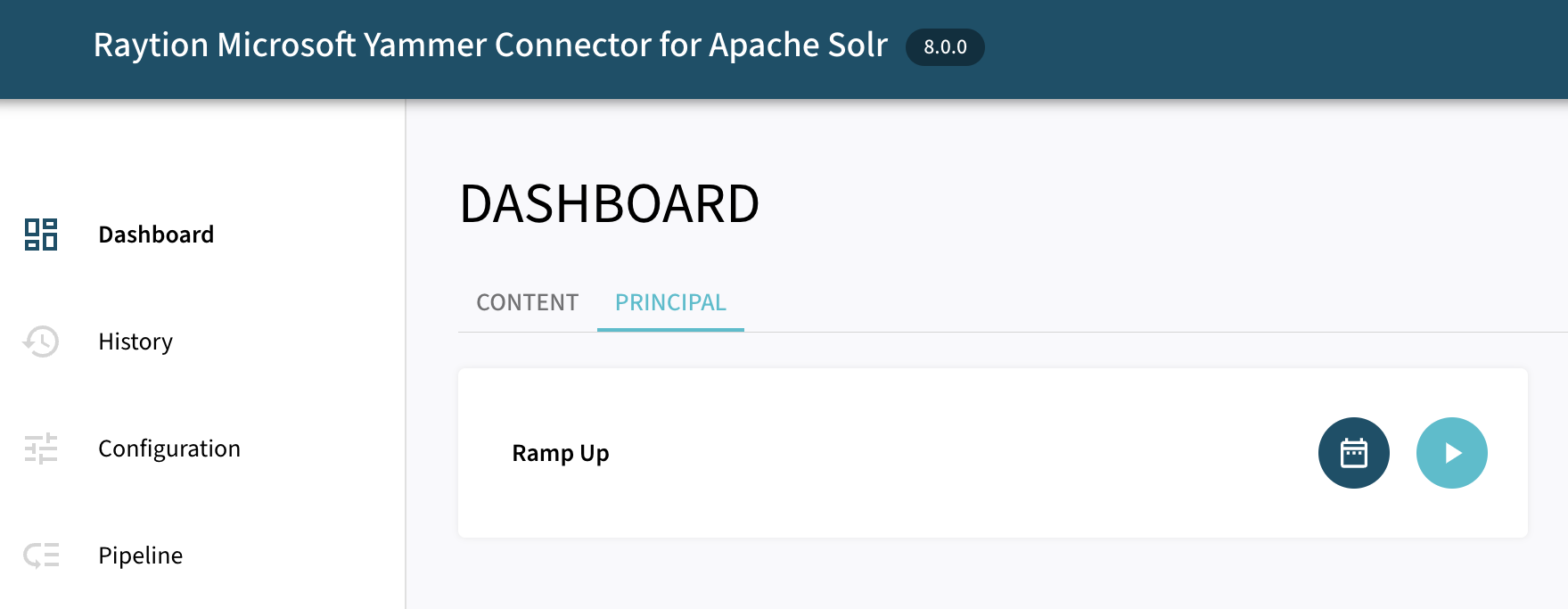 dashboard principal